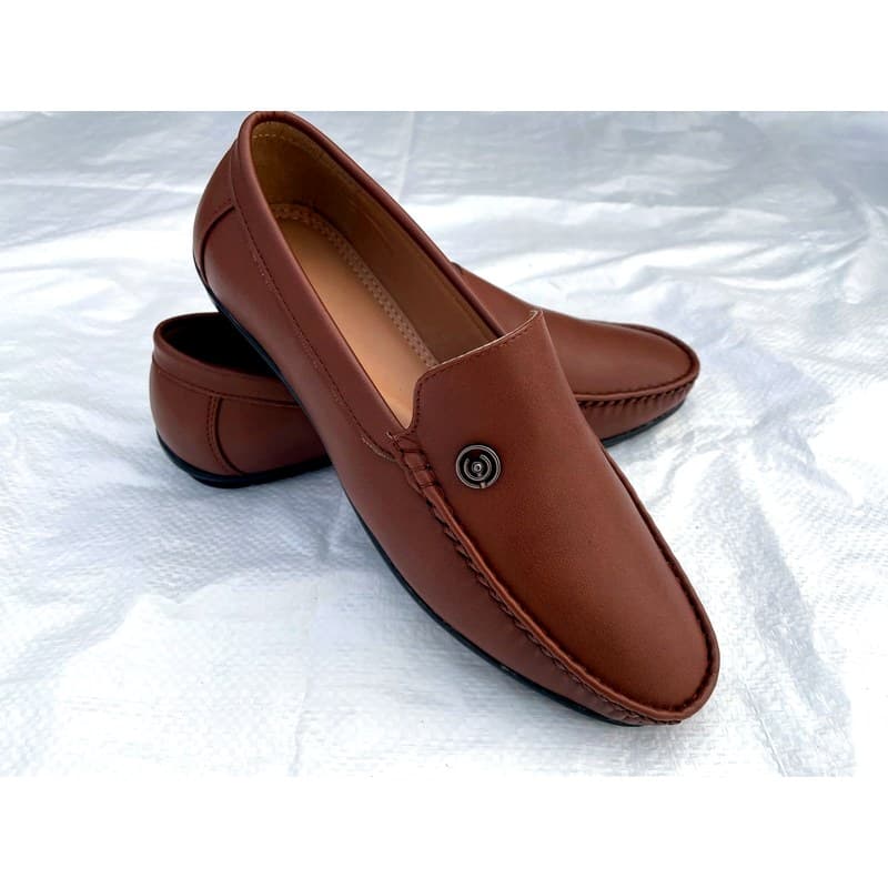 Firenze Perforated Derby — Brown