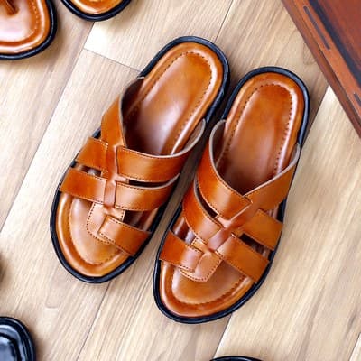 Roma Cross-Weave Slide