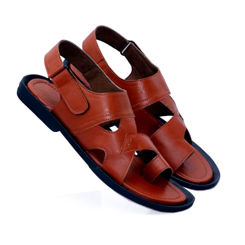 KAIM Genova Back-Strap Sandal in Brown - Men's Sandals