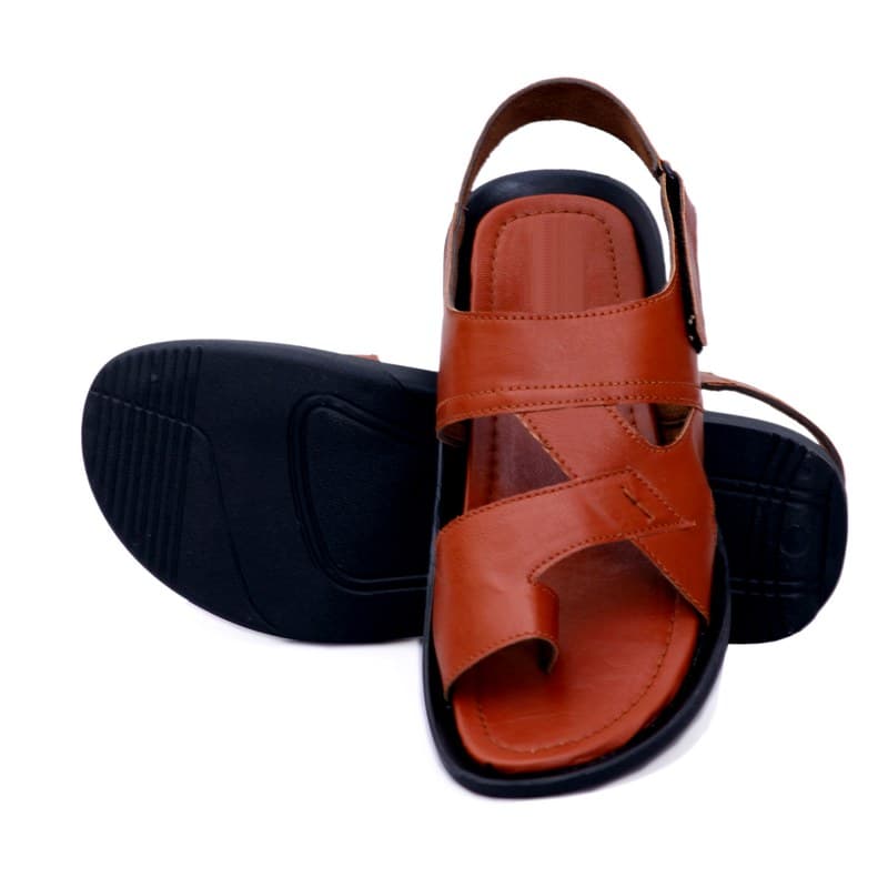KAIM Genova Back-Strap Sandal in Brown - Men's Sandals