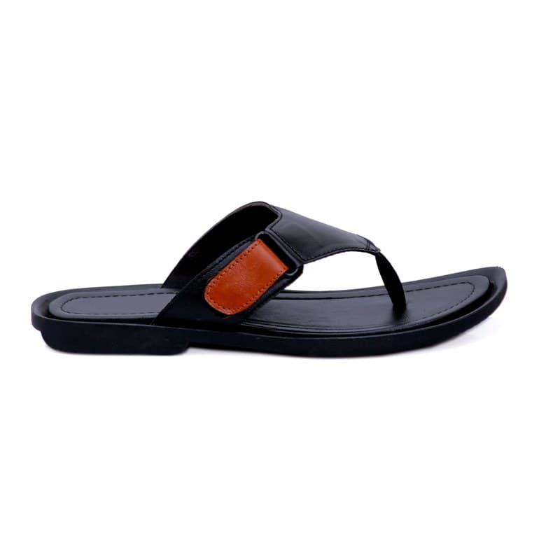 KAIM Milano Thong Sandal in Black - Men's Sandals