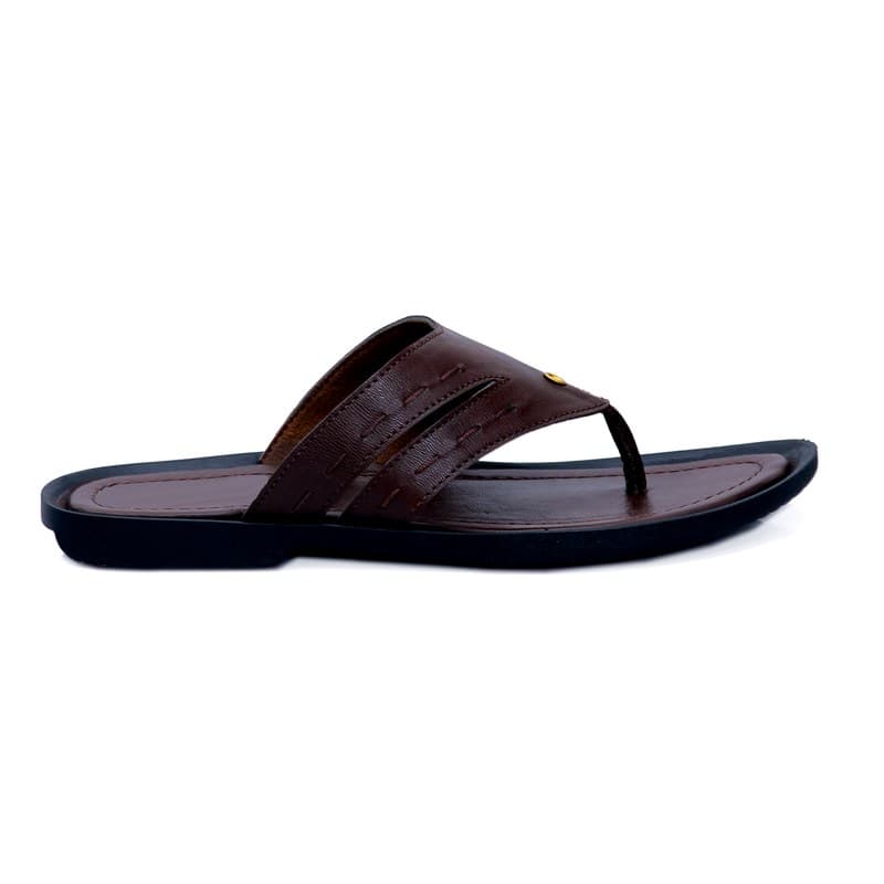 KAIM Zurich Cross-Strap Slide in Black - Men's Sandals