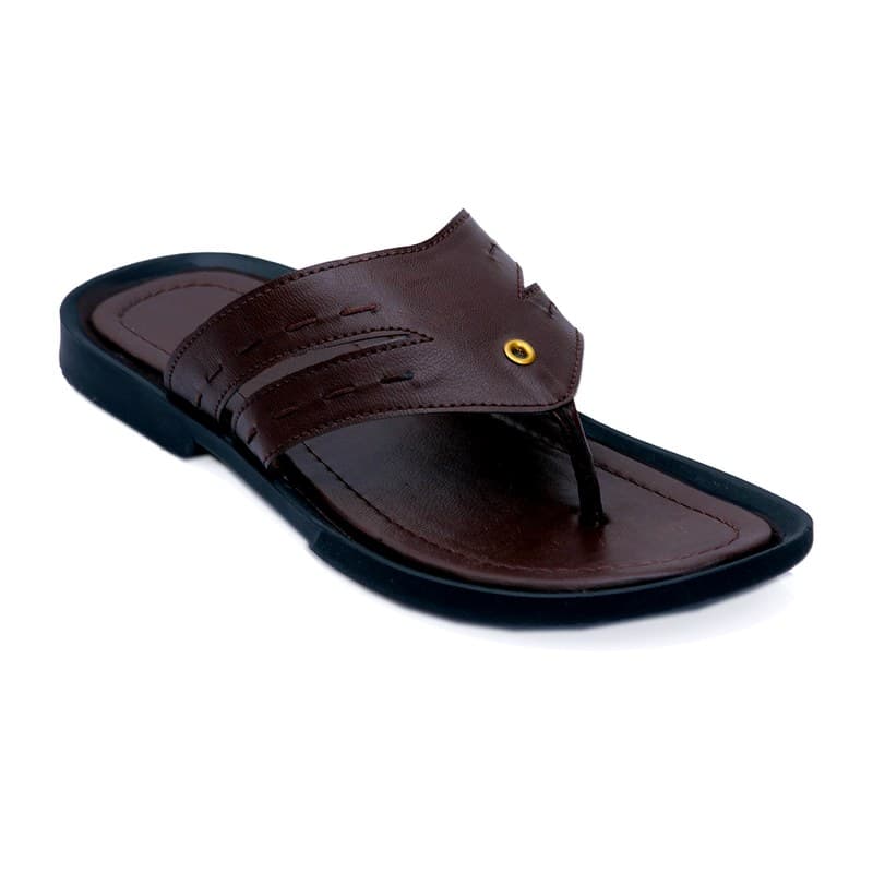 KAIM Zurich Cross-Strap Slide in Black - Men's Sandals