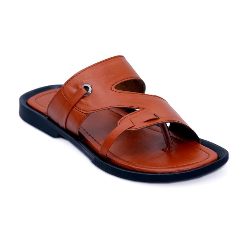 KAIM Napoli Woven Thong in Black - Men's Sandals