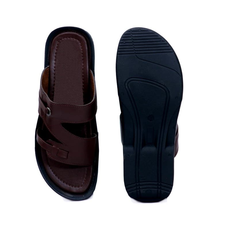 KAIM Napoli Woven Thong in Black - Men's Sandals