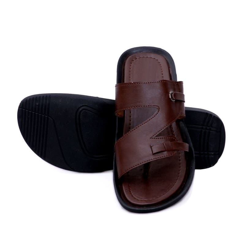 KAIM Napoli Woven Thong in Black - Men's Sandals