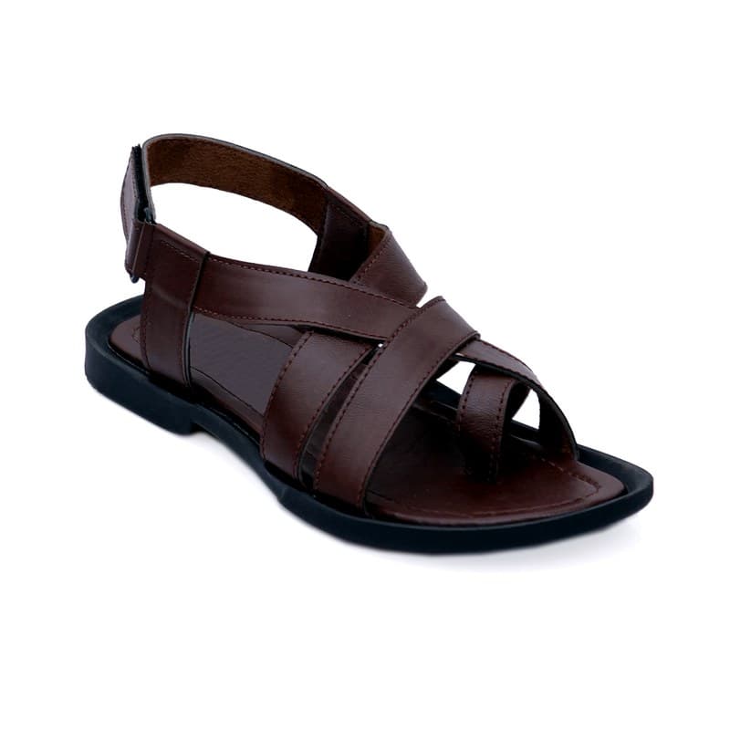 KAIM Verona Minimal Thong in Black - Men's Sandals
