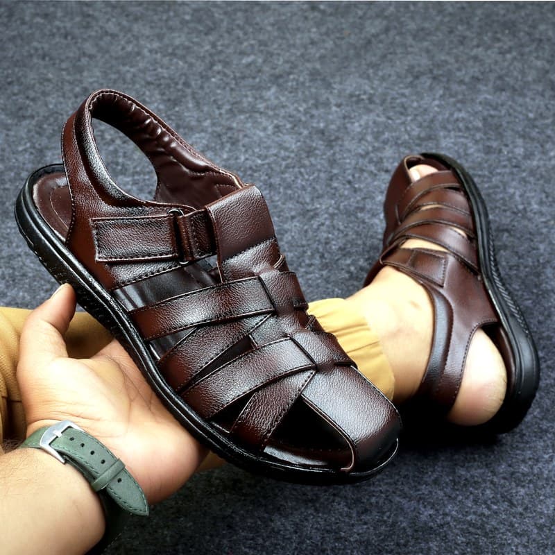 KAIM Sorrento Classic Thong in Brown - Men's Sandals
